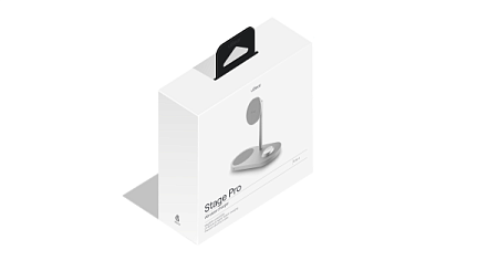 Беспроводная зарядная станция 3 в 1 uBear Stage Pro (WL07SL31-AD) Серебристый Беспроводная зарядная станция 3 в 1 uBear Stage Pro (WL07SL31-AD) Серебристый