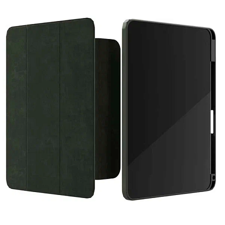 Чехол-книжка VLP Split Folio для планшета Apple iPad Air M2/M3 13" (2024/25) Темно-Зеленый