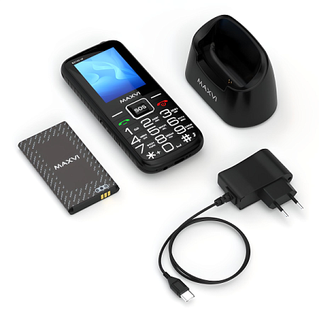 Телефон MAXVI B21ds up Black (Черный)