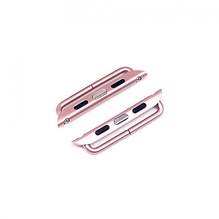 Переходник DF для универсальных ремешков (22mm) на Apple Watch (38-40mm) Pink