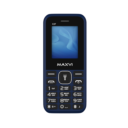 Телефон MAXVI C27 Blue (Синий)