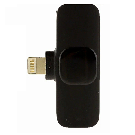 Микрофон-петличка беспроводной JBH Wireless Microphone K9 Lightning Черный