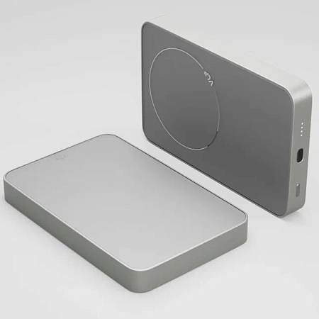Внешний аккумулятор VLP Diamond Energy MagSafe Qi2 10000mAh Titanium Natural (Бежевый) Внешний аккумулятор VLP Diamond Energy MagSafe Qi2 10000mAh Titanium Natural (Бежевый)