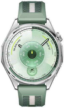 Умные часы Huawei Watch GT 6 46mm Green Woven Strap (Зеленый)