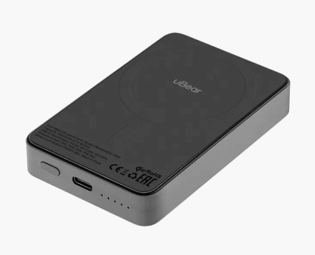 Внешний аккумулятор uBear Icon 5000mAh PD20W (PB14SG5000-PDM) Серый
