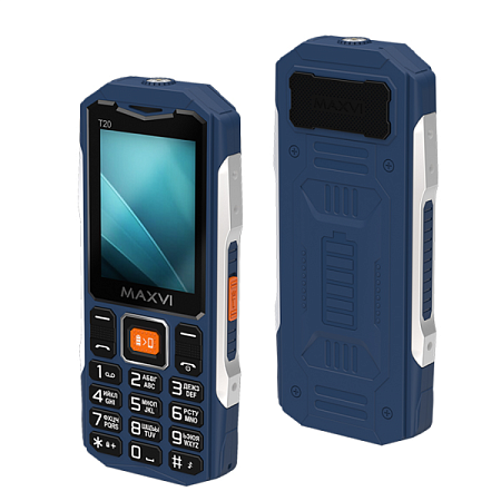 Телефон MAXVI T20 Blue (Синий) Телефон MAXVI T20 Blue (Синий)
