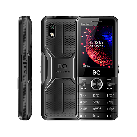 Телефон BQ 2842 Disco Boom Black (Черный)