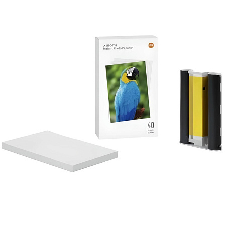 Бумага для фотопринтера Xiaomi Instant Photo Paper 6" (40шт)