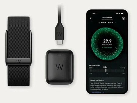 Фитнес-браслет WHOOP One (5.0) Black (Черный)