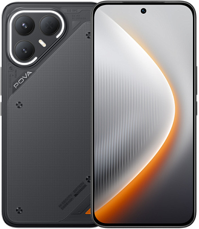 Смартфон Tecno Pova 7 Pro 5G 8/256GB Geek Black (Черный) Смартфон Tecno Pova 7 Pro 5G 8/256GB Geek Black (Черный)