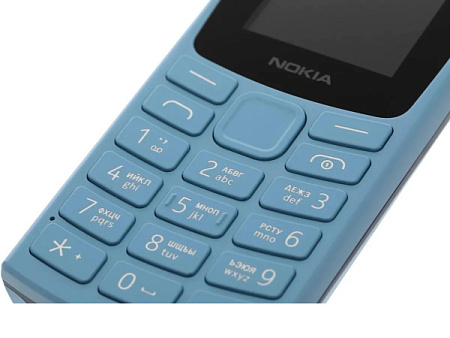 Телефон Nokia 110 (2024) TA-1567 Dual Sim Cloudy Blue (Синий) Телефон Nokia 110 (2024) TA-1567 Dual Sim Cloudy Blue (Синий)