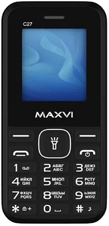 Телефон MAXVI C27 Black (Черный) Телефон MAXVI C27 Black (Черный)