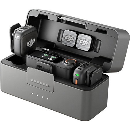 Беспроводной микрофон DJI Mic 3 (2TX + 1RX + Charging Case) Black (Черный)