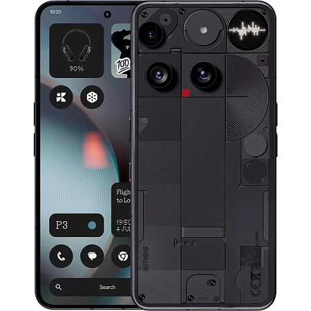 Смартфон Nothing Phone (3) 12/256GB Black (Черный) Смартфон Nothing Phone (3) 12/256GB Black (Черный)