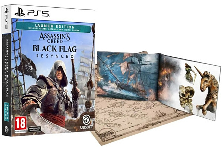Игра для PS5 Assassin's Creed IV: Black Flag Resynced – Launch Edition (Русские субтитры) Игра для PS5 Assassin's Creed IV: Black Flag Resynced – Launch Edition (Русские субтитры)