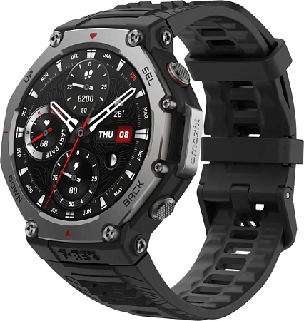 Часы Amazfit T-Rex 3 Onyx (Черный) Часы Amazfit T-Rex 3 Onyx (Черный)