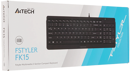 Проводная клавиатура A4Tech Fstyler FK15 Черный Проводная клавиатура A4Tech Fstyler FK15 Черный