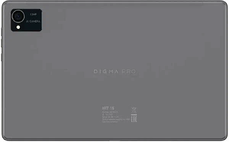 Планшет Digma Pro HIT 16 6/128GB LTE Grey (Серый)