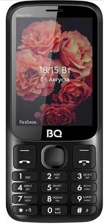 Телефон BQ 3590 Step XXL+ Black (Черный)