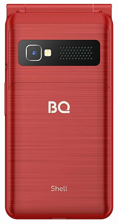 Телефон BQ 2411 Shell Dual Sim Red (Красный) Телефон BQ 2411 Shell Dual Sim Red (Красный)