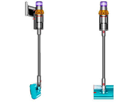 Беспроводной пылесос Dyson V15s Detect Submarine (SV47) Yellow/Nickel (Желтый/Никель) (EU)