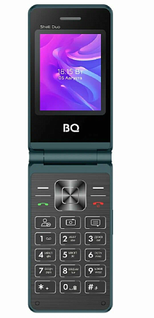 Телефон BQ 2412 Shell Duo Dual Sim Blue (Синий) Телефон BQ 2412 Shell Duo Dual Sim Blue (Синий)