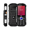 Телефон BQ 2817 Tank Quattro Power 4 Sim Black (Черный)