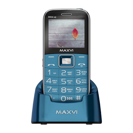 Телефон MAXVI B6ds up Marengo (Синий) Телефон MAXVI B6ds up Marengo (Синий)