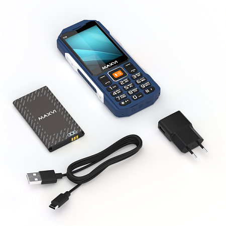 Телефон MAXVI T19 Blue (Синий)