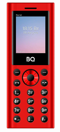 Телефон BQ 2832 Barrel XL Red Black (Красный-Черный)