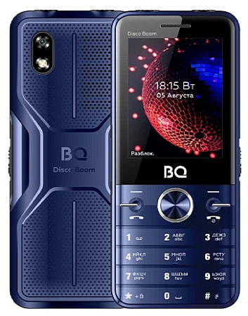 Телефон BQ 2842 Disco Boom Blue Black (Синий-Черный)