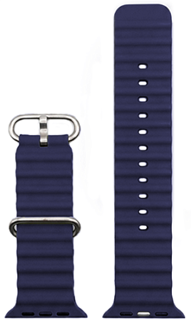 Ремешок для Apple Watch 42/44/45/49mm Ocean Band Dark Blue