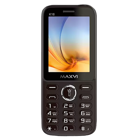 Телефон MAXVI K18 Brown (Коричневый)