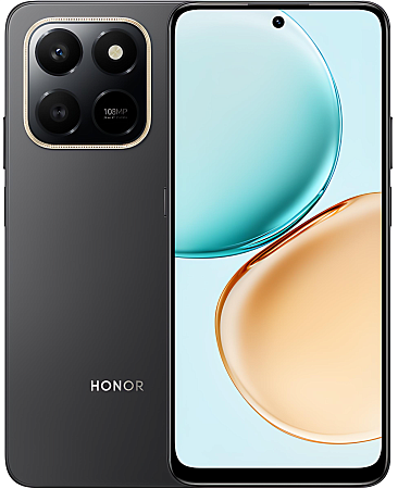 Смартфон Honor X7d 8/128GB Black (Черный) (RU)