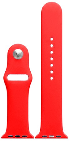 Ремешок для Apple Watch 42/44/45/46/49mm Sport Band Красный