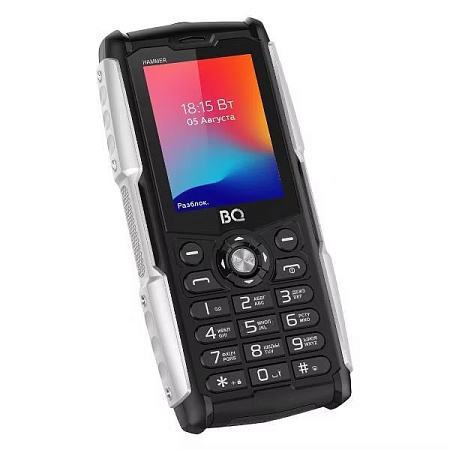 Телефон BQ 2449 Hammer Black (Черный)