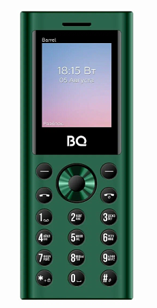 Телефон BQ 2832 Barrel XL Green Black (Зеленый-Черный)