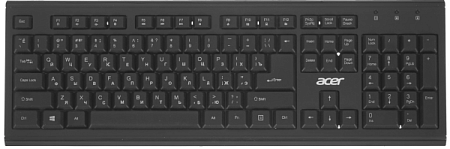 Беспроводная клавиатура + мышь Acer OKR120 Черный