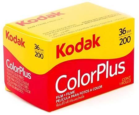 Фотопленка KODAK ColorPlus 200 Color Negative Film 135/36 1Pack цветная
