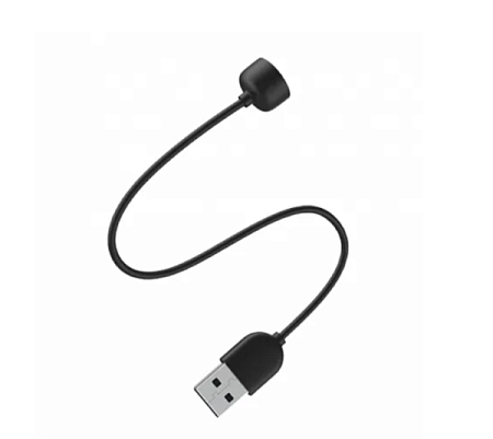 Кабель (ЗУ адаптер) Borasco для Фитнес-браслета Xiaomi Mi Band 7 Black