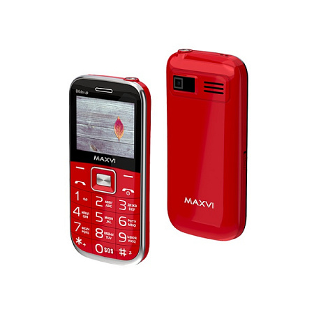 Телефон MAXVI B6ds up Red (Красный)