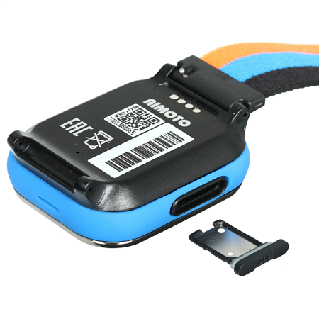 Детские умные часы Aimoto Fun 4G Синий/Черный