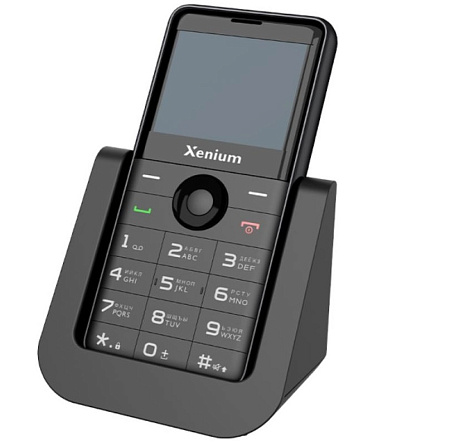 Телефон Xenium X700 Blaсk (Черный)