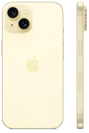 Смартфон Apple iPhone 15 128GB Yellow (Желтый)