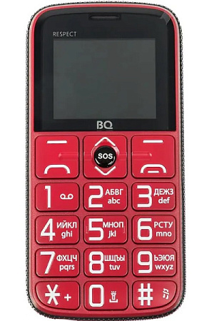 Телефон BQ 1851 Respect Red (Красный) Телефон BQ 1851 Respect Red (Красный)