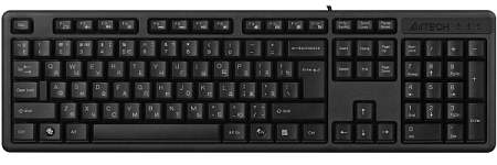 Проводная клавиатура A4Tech KR-3 Черный Проводная клавиатура A4Tech KR-3 Черный