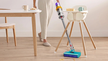 Беспроводной пылесос Dyson V15s Detect Submarine (SV47) Yellow/Nickel (Желтый/Никель) (EU)