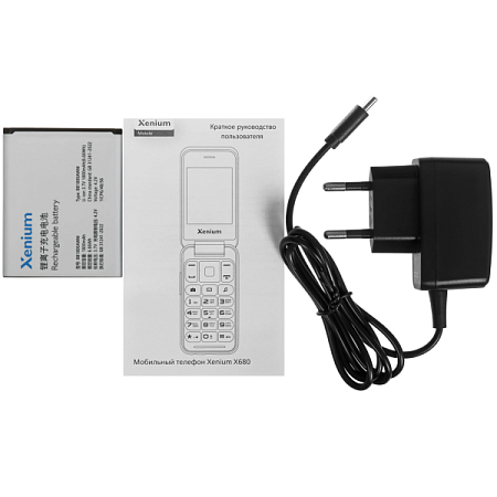 Телефон Xenium X680 Dark Grey (Серый)