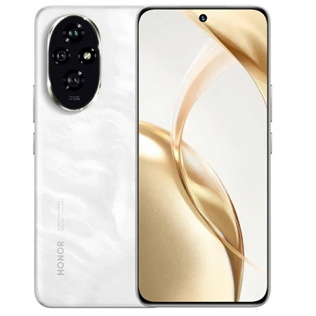 Смартфон Honor 200 12/512GB White (Лунный Белый) Смартфон Honor 200 12/512GB White (Лунный Белый)