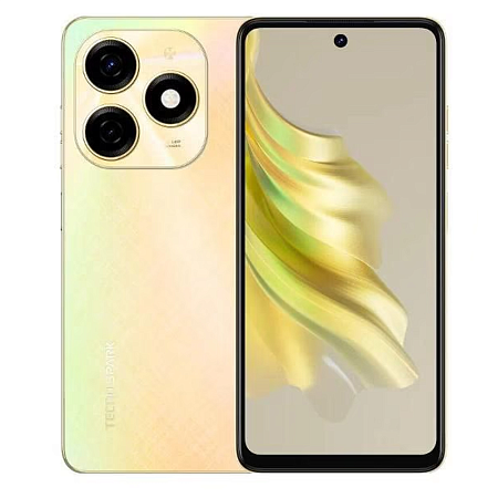 Смартфон Tecno Spark 20 8/256GB Neon Gold (Золотой)